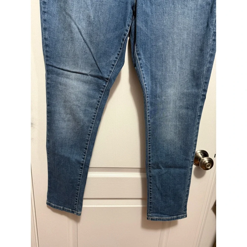 ana a new approach‎ womens skinny jeans size 16 blue wash stretch denim